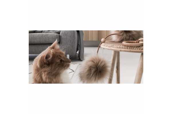 Labbvenn Tollo cat toy gray