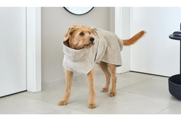 miacara-cane-bagno-hondenbadjas-greige (1) Cane Bagno, Hondenbadjas, Greige