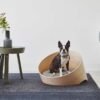 Cane Covo, Dog Basket, Oak/Sand