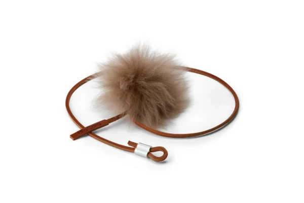 Gatto Topo, Cat Toy, CognacTaupe